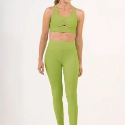 Maaji Herbal Green Overjoy High Rise Full Legging