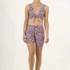 Maaji Petite Pompom Wondrous High Rise Biker Short