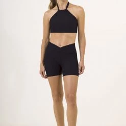 Maaji Black Tulip Tonic High Rise Biker Short