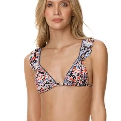 Maaji Rise Again Pirouette Sliding Triangle Bikini Top Swim
