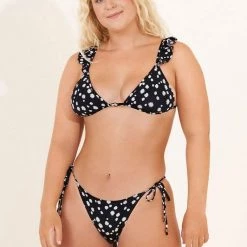 Maaji Ditsy Daisy Sunny Tie Side Bikini Bottom