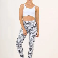 Active Maaji Toile De Juoy Fearless High Rise 7/8th Legging