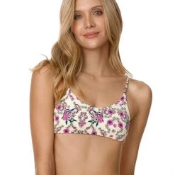Maaji Deeply Love Lanai Sporty Bralette Bikini Top