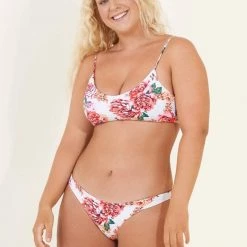 Maaji Carnation Flirt Thin Side Bikini Bottom Swim