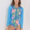 Maaji Blue Pansy Triton Surf One Piece