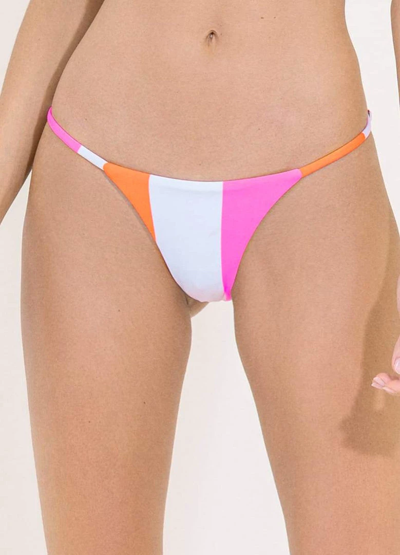 Swim Maaji Polo Stripes Flash Single Strap Bikini Bottom