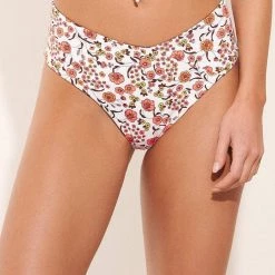 Maaji Wild Flower Veronica High Rise/High Leg Bikini Bottom