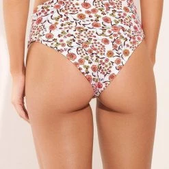 Maaji Wild Flower Veronica High Rise/High Leg Bikini Bottom