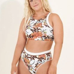 Maaji Cremon Mod High Rise/High Leg Bikini Bottom