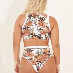 Maaji Cremon Mod High Rise/High Leg Bikini Bottom