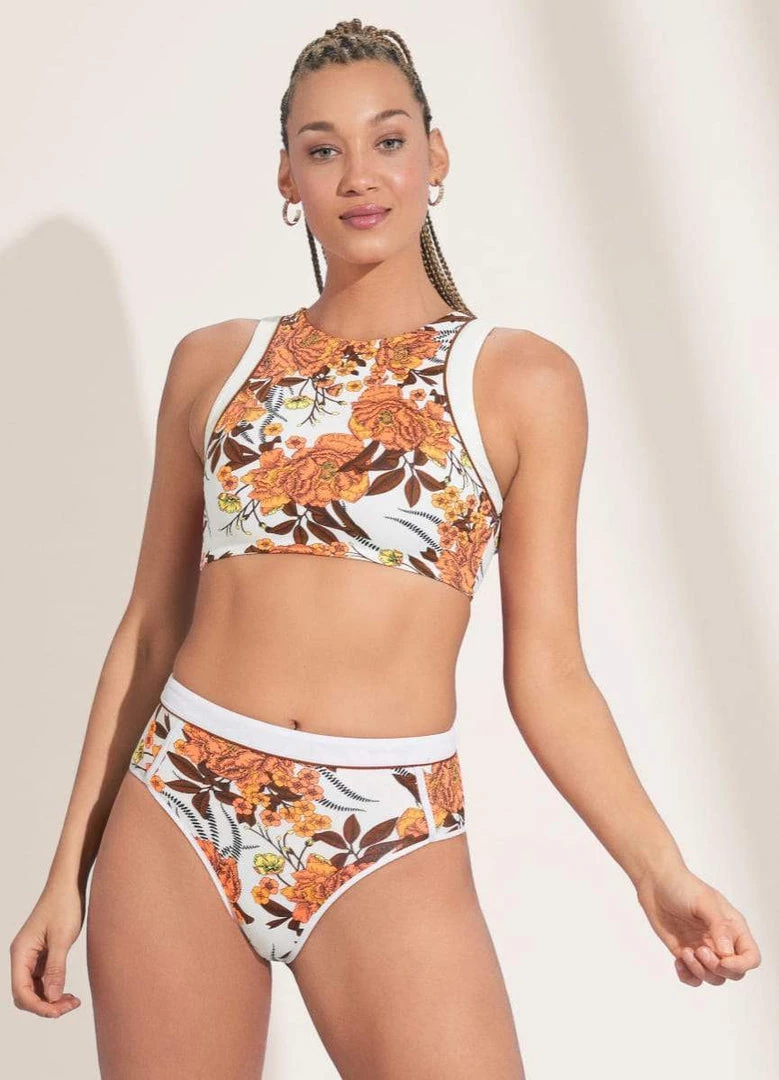 Maaji Cremon Artist High Neck Bikini Top