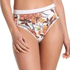 Maaji Cremon Mod High Rise/High Leg Bikini Bottom