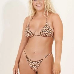 Swim Maaji Boho Geo Balmy Sliding Triangle Bikini Top