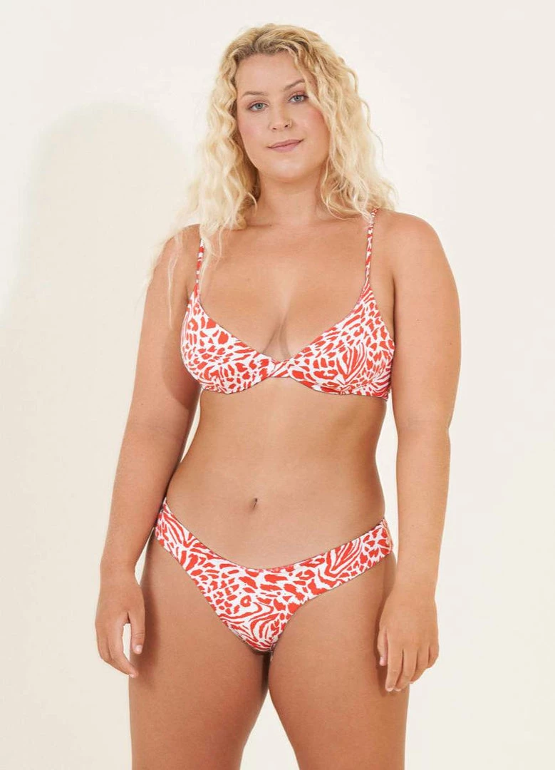 Maaji Begonia Jungle Valery Double V Bikini Bottom