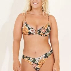 Maaji Glorious Garden Flirt Thin Side Bikini Bottom