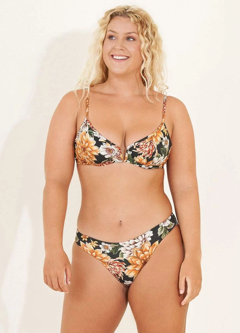 Maaji Glorious Garden Flirt Thin Side Bikini Bottom