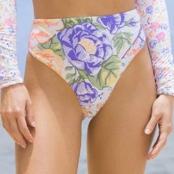 Maaji Countryside Epica High Rise/High Leg Bikini Bottom Swim