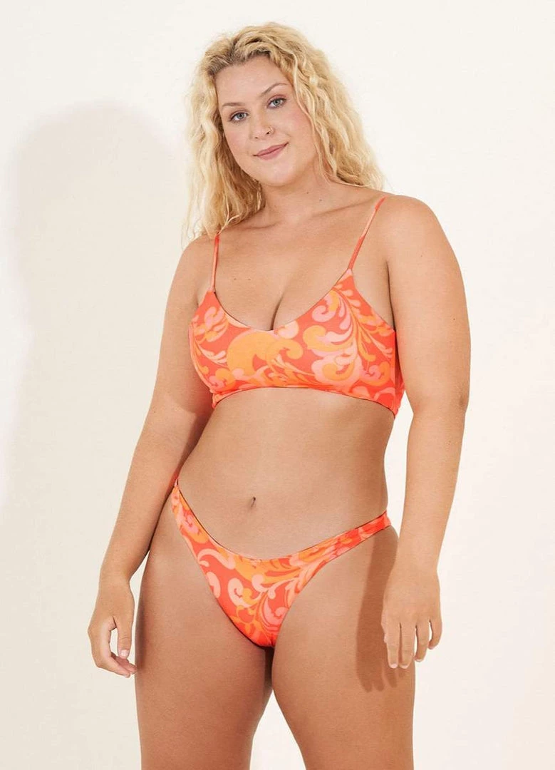 Maaji Swirl Tulip Splendour High Leg Bikini Bottom