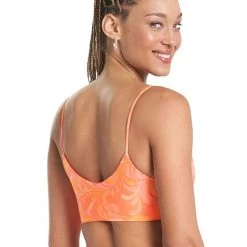 Maaji Swirl Tulip Praia Sporty Bralette Bikini Top Swim