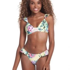 Swim Maaji New Found Love Halles Ruffle Bralette Bikini Top