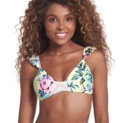 Swim Maaji New Found Love Halles Ruffle Bralette Bikini Top