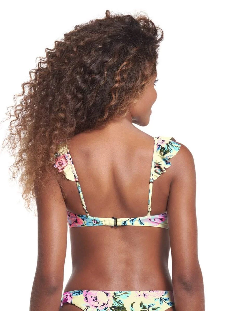 Swim Maaji New Found Love Halles Ruffle Bralette Bikini Top