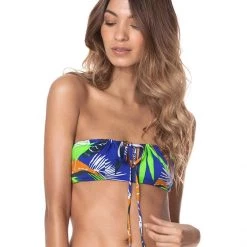 Swim Maaji Love Stories Samantha Front Tie Bralette Bikini Top