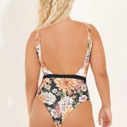 Maaji Cottage Garden Serenna Plunge One Piece Swim