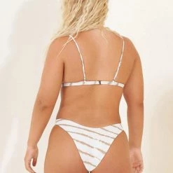 Maaji Ocean Waves Vitta Fixed Triangle Bikini Top Swim