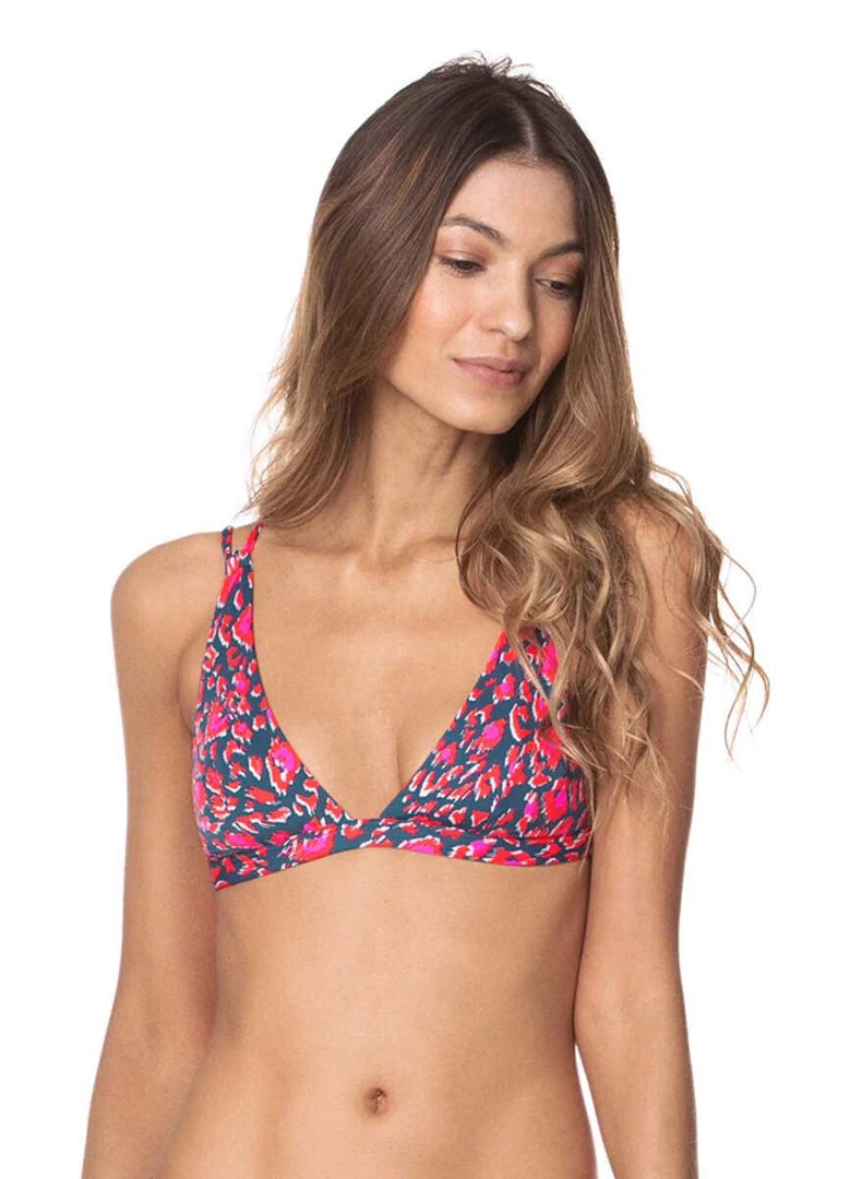 Maaji Feeling Happy Jocelyn Fixed Triangle Bikini Top Swim