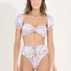 Maaji Backyard Applause High Rise/High Leg Bikini Bottom