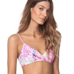 Maaji Rainbows Eden Classic Bralette Bikini Top