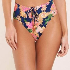 Maaji Peony Applause High Rise/High Leg Bikini Bottom