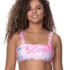 Maaji Rainbows Danzel D Cup Bralette Bikini Top Swim
