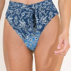Swim Maaji Victorian Wall Suzane High Rise/High Leg Bikini Bottom
