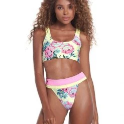 Maaji Healing Heart Izzy Sporty Bralette Bikini Top