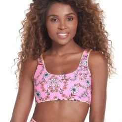 Maaji Healing Heart Izzy Sporty Bralette Bikini Top