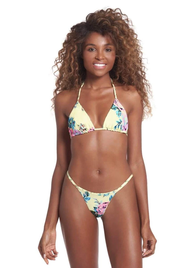 Maaji Kept Promises Flash Single Strap Bikini Bottom Swim