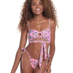 Maaji Romantic Spell Kathe Strapless Bandeau Bikini Top