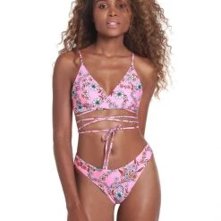 Maaji Shining Dahlia Sublimity Classic Bikini Bottom Swim