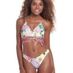 Maaji Shining Dahlia Sublimity Classic Bikini Bottom Swim