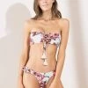 Swim Maaji Rose Alyssa Strapless Bandeau Bikini Top