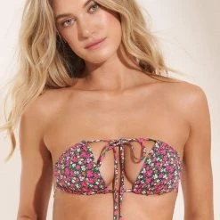 Swim Maaji Blossom No Words Sliding Triangle Bikini Top