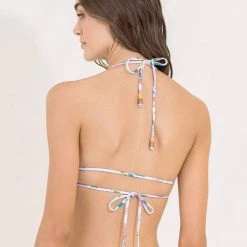 Maaji Chinoiserie No Words Sliding Triangle Bikini Top