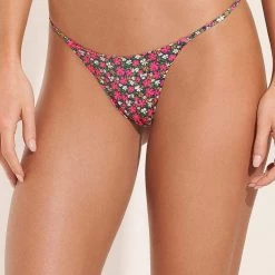 Maaji Blossom Micro Mini Single Strap Bikini Bottom
