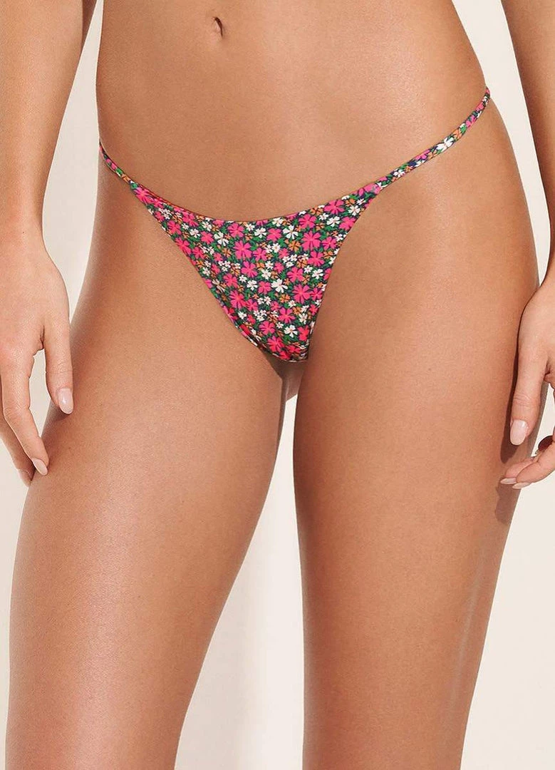 Maaji Blossom Micro Mini Single Strap Bikini Bottom