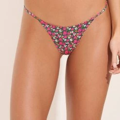 Maaji Blossom Micro Mini Single Strap Bikini Bottom