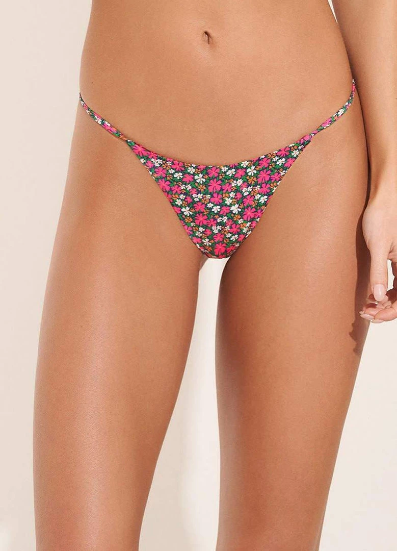 Maaji Blossom Micro Mini Single Strap Bikini Bottom