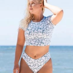 Swim Maaji Acanthus Lavish Mid Rise Bikini Bottom