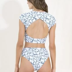 Swim Maaji Acanthus Lavish Mid Rise Bikini Bottom